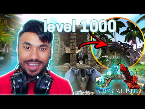 Como Domesticar o NOVO dino Tropeognathus /Crystal Isles /ARK Expansion Map DLC/Gameplay