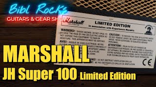 Video thumbnail for Best sounding Amp ever - Marshall JH Super 100 - Talk & Jam by Bibl Rocks - Guitars & Gear Show