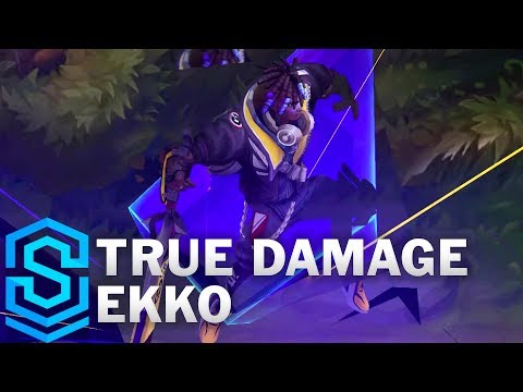True Damage Ekko Skin Spotlight - Pre-Release - League of Legends