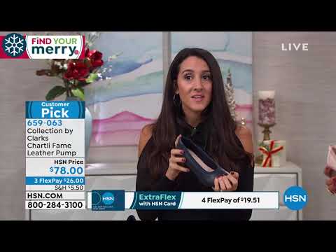 Collection by Clarks Chartli Fame Leather Pump