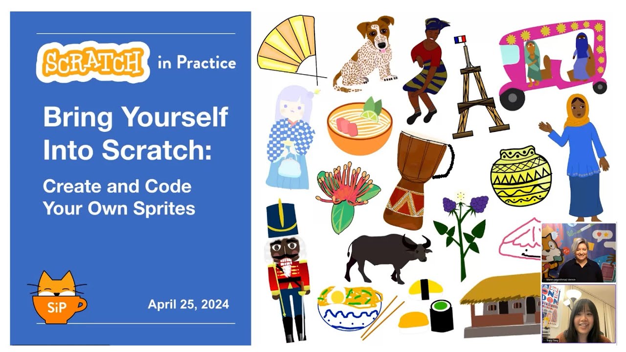 SiP Workshop - Bring Yourself Into Scratch: Create and Code Your Own Sprites