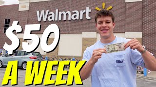 $50 BULKING ON A BUDGET | Weekly Grocery Haul To Build Muscle