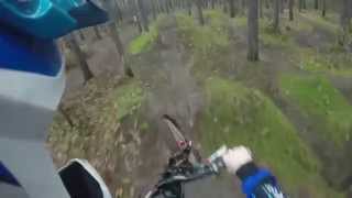 preview picture of video 'Sherwood Pines downhill route and bike park -  GoPro HD'