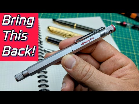 This ICONIC Pen Needs a Relaunch - Rotring 600