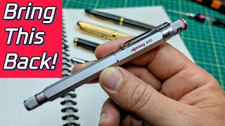 This ICONIC Pen Needs a Relaunch - Rotring 600