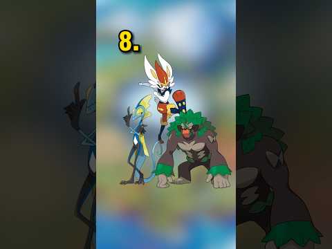 Ranking All 9 Starter Trios from Worst to Best