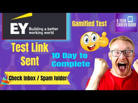 EY Job Update 📢📢 | Check Your Mail 🕺🕺 | Gamified Test | Associate Analyst Role #check #jobupdate