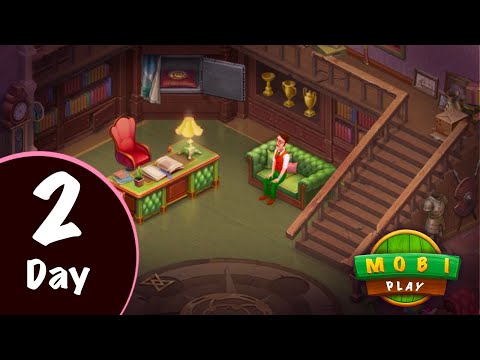 MANOR MATTERS Gameplay Walkthrough Part 2 FULL STORY - Day 2 (iOS Android) || Playrix