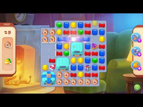 Homescapes Level 11021 No Boosters Gameplay