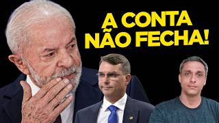 ESTRANHO - Pesquisa entra  em contradição. LULA na frente do Flávio em votos e REJEIÇÃO?