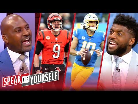 Justin Herbert or Joe Burrow: who would you rather have? – Wiley & Acho I NFL I SPEAK FOR YOURSELF