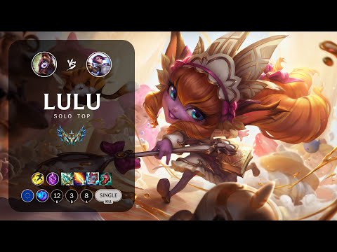 Lulu Top vs Fiora - EUW Challenger Patch 14.5