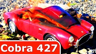 AC Cobra 427 on FIRE! Its BURNING! Just a Diecast Toy Car???