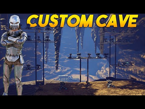 Claiming This Insane Custom Cave Day 1 - ARK
