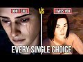 Telling Lyla you Miss Her Vs Not - All Choices - Life Is Strange 2 All Choices (EPISODE 1)