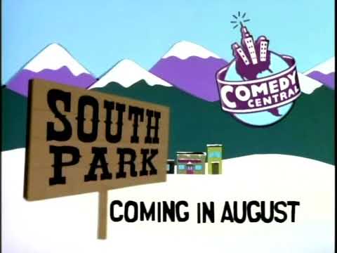 Comedy Central - South Park premiere promo (July 1997) [HD]
