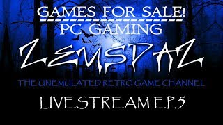 ZEUSDAZ LIVESTREAM EP.5 - PC Gaming + Games For Sale!