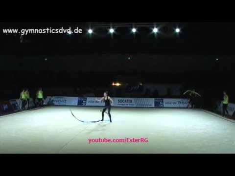 Viktoria Mazur Ribbon Training Friday - GP Thiais 2016