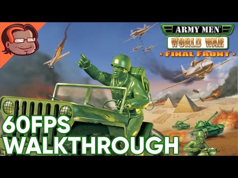 Army Men: World War - Final Front PS1 Widescreen Walkthrough