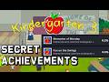 How To Unlock Secret Achievements In Kindergarten 3