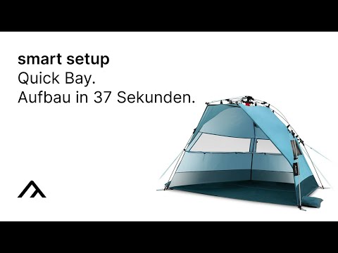 qeedo | Quick Bay. Aufbau in 37 Sekunden - Smart Setup