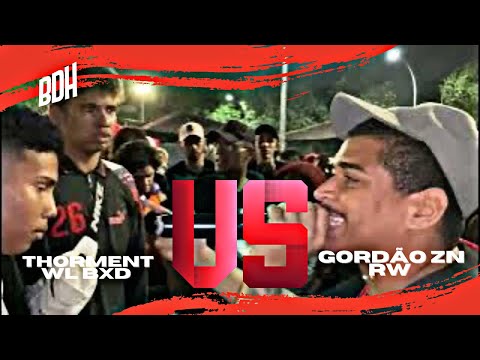 (ATÉ A ÚLTIMA RIMA 🔥) THORMENT E WL BXD X GORDÃO ZN E RW - SEMI FINAL - BDH206