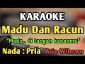 MADU DAN RACUN KARAOKE NADA PRIA COWOK Lagu Nostalgia Arie Wibowo Live Keyboard