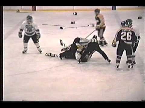 OHIO Hockey vs. UofM Dearbon Mid 1990s Brawl