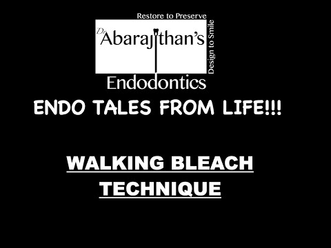 WALKING BLEACH TECHNIQUE -Endo Tales From Life