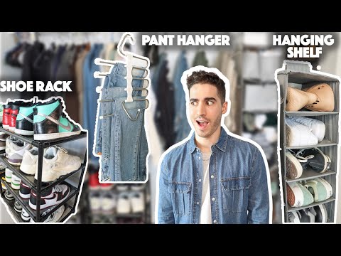 Closet Tour + Organization tips and tricks