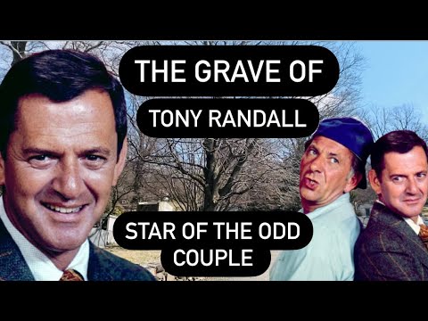 THE GRAVE OF TONY RANDALL | Star of Hit Show The Odd Couple - The Hardest Grave For Me To Find