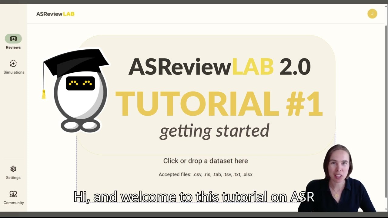 ASReview tutorial