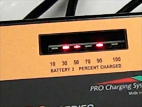 LED Fault Codes on DualPro™ Marine Series Battery Chargers