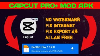 LATEST UPDATE !! Capcut Pro Mod apk Version 2026 || DOWNLOAD MOD APK || CAPCUT V 17.2.0