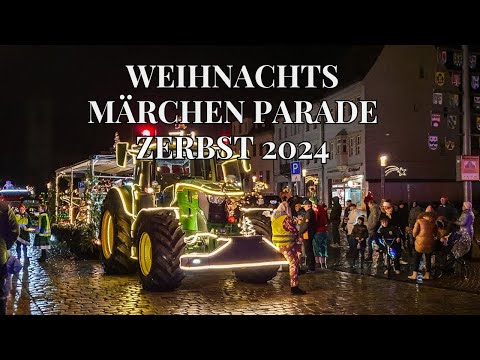 Weihnachts Märchen Parade Zerbst 2024.Weihnachtsmarkt.