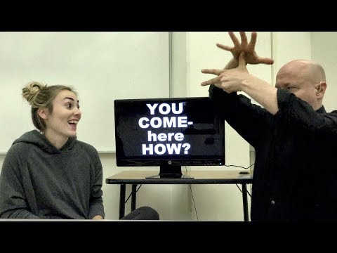 Start Learning American Sign Language ASL Lesson 01 ASLU Dr Bill https Lifeprint com