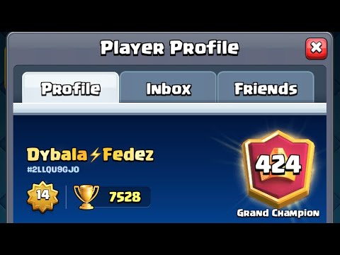 7500🏆+ top 500 in the world! With log bait Valkyrie tesla cycle