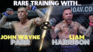 Muay Thai Training with Liam Harrison and John Wayne Parr