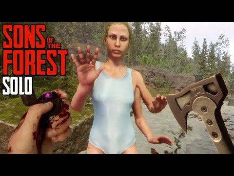 Sons of The Forest Gameplay Deutsch SOLO #01 - Freundin mit 3 Beinen