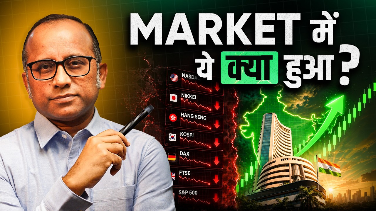Global Markets CRASH, Nifty +260 — किसने चढ़ाया ? AI Crash Or Correction? Data देगा जवाब #bulltrack