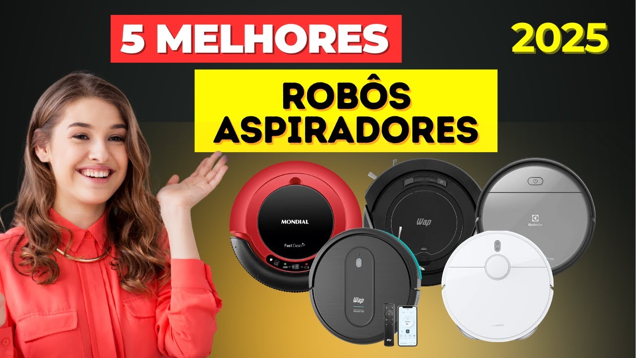 MELHOR ROBO ASPIRADOR 2024! Confira o TOP 5 Melhores Aspiradores Robos para comprar!
