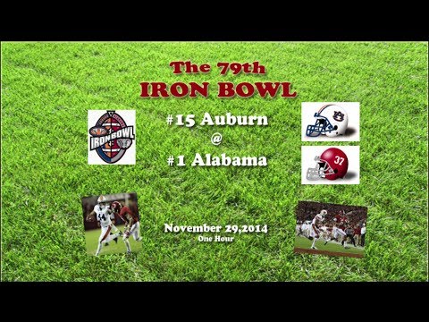 2014 Auburn @ Alabama One Hour