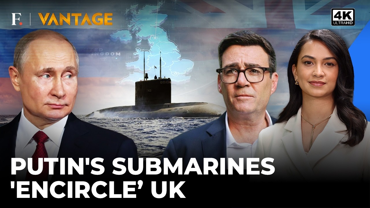 UK Surrounded By Putin's Submarines; Russia-NATO War On The Brink? | Vantage on Firstpost | 4K