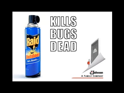 Raid Outdoor Ant & Roach Spray Commercial 2006