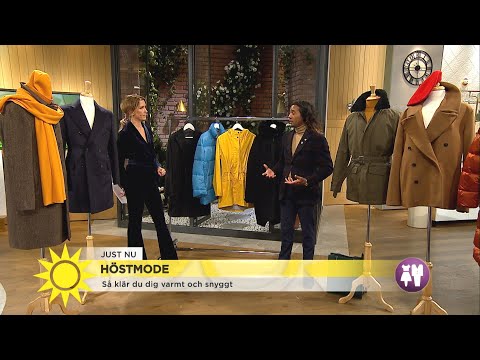 Snygg och varm i höst – tänk på det här när du köper höstjacka - Nyhetsmorgon (TV4)