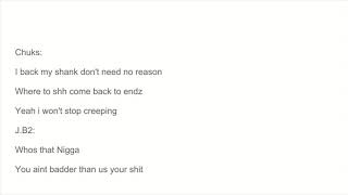 Russ Ft J.B2 X Chuks- Link up (London x Dublin) Lyric video)