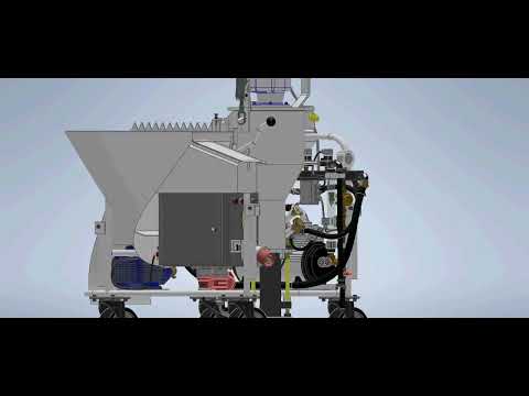 plastering machine BAPRO presentation