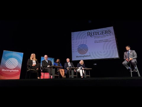 Town Hall Preview: Re-Skilling the Mid-Career Workforce on NJTV | WorkingNation