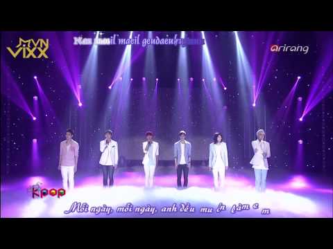 [Vietsub+Kara][Arirang Simply Kpop] 130604 Love Letter - VIXX