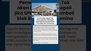 Klaim Tak Monopoli! Pemerintah Sebut SPBU Swasta Bisa Beli Stok BBM Pertamina, Singgung Koordinasi